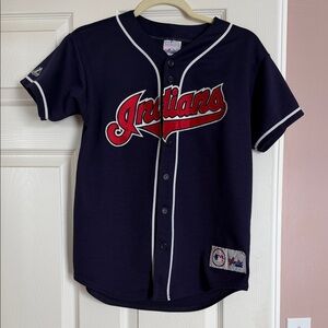 Kids Navy Baseball Jersey